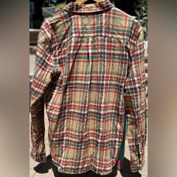 Marine Layer Men’s L Multicolor Plaid Flannel Shirt – Excellent Condition - Picture 8 of 8
